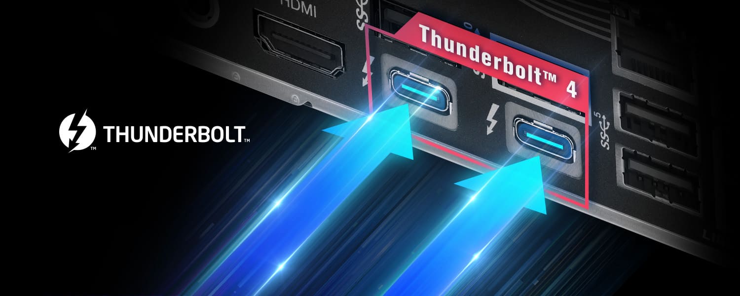 Thunderbolt™ 4/USB4 Type-C